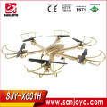 Conjunto de câmera MJX RC Drone X601H WIFI FPV 720P HD Quadcóptero RC UFO alto